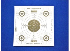 Terče airsoftové 17,3cm x 17,3cm 50ks (CyberGun)